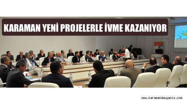 KARAMAN PROJELERİ..