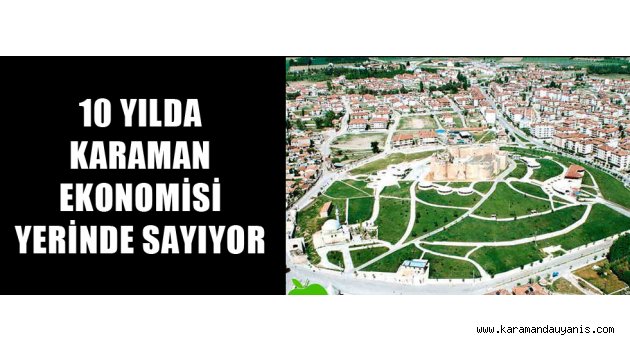 Karaman yerinde sayıyor