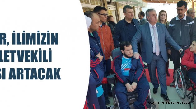 KARAMAN ZİYARETLERİNİ SÜRDÜRÜYOR