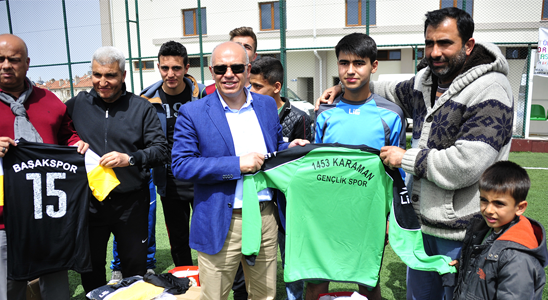 Karaman Belediyesi’nden Amatör Kulüplere Destek