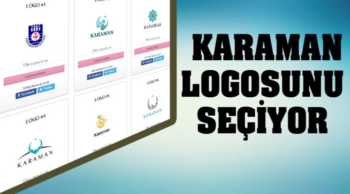 Karaman Logosunu Seçiyor