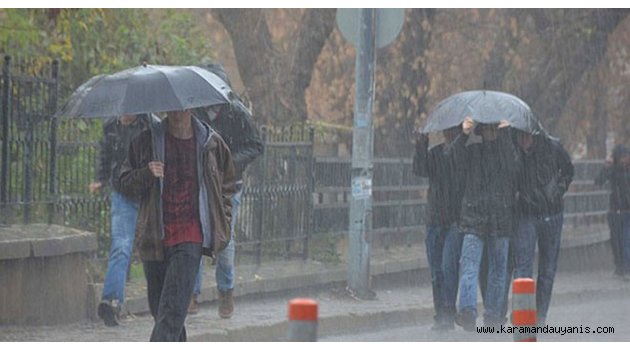 KARAMAN'A YAĞMUR BEKLENİYOR