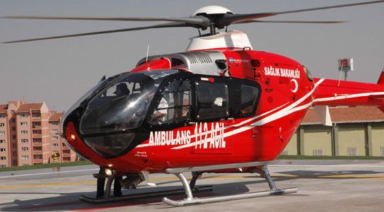 Karaman’a Ambulans Helikopter Pisti