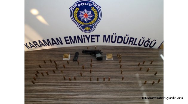 KARAMAN'DA 3 FARKLI ASAYİŞ OLAYINDA 4 KİŞİ TUTUKLANDI