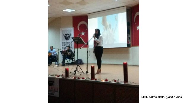 KARAMAN'DA ANMA ETKİNLİĞİ