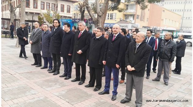 KARAMAN'DA BAŞLADI