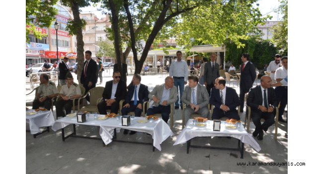KARAMAN'DA BAYRAMLAŞMA PROGRAMI DÜZENLENDİ