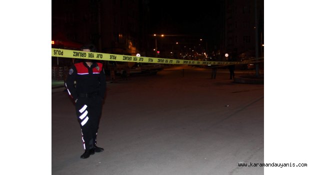 KARAMAN&#039;DA SİLAHLI KAVGA: 2 YARALI