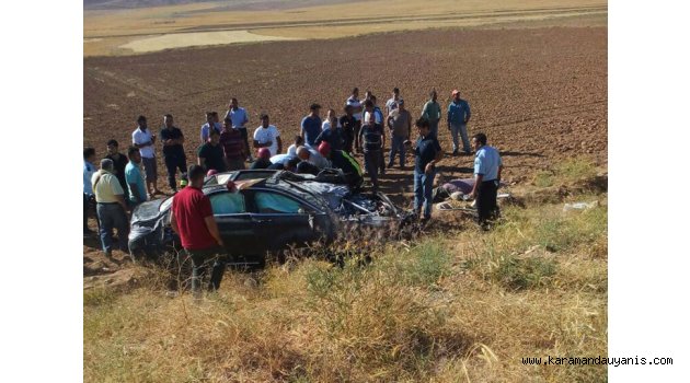 KARAMAN'DA TRAFİK KAZALARI