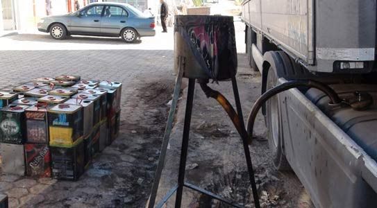 Karaman'da 10 Numara Yağ Operasyonu