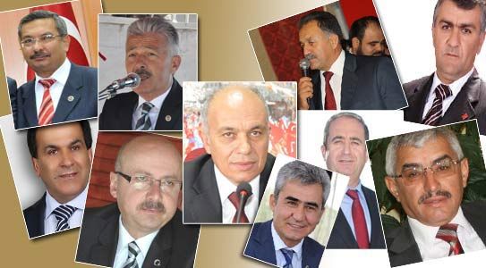 Karaman'da Belediye Başkanları