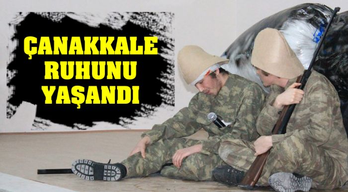 Karaman’da Çanakkale Ruhunu Yaşadı