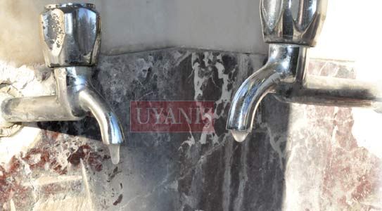 Karaman’da Çeşmeler De Buz Tuttu