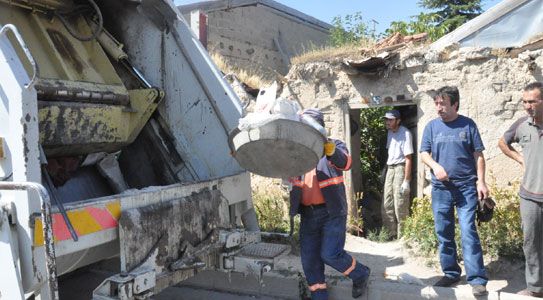 Karaman’da Çöp Ev Bulundu
