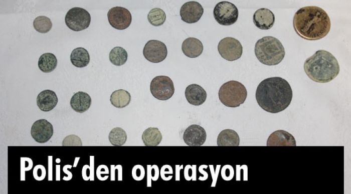 Karaman'da Tarihi Eser Operasyonu