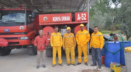 Karaman'da Yangın Sezonu Sorunsuz Atlatıldı