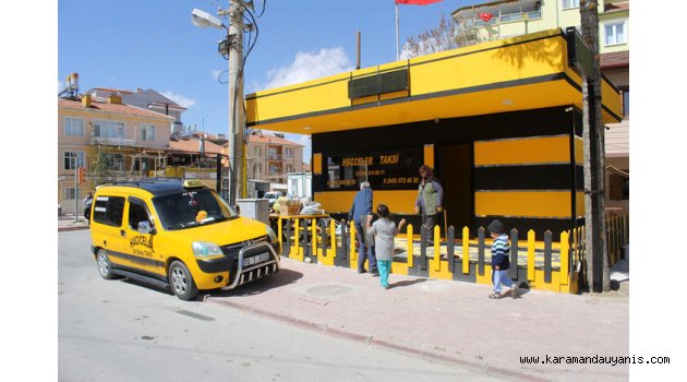 KARAMAN'IN MODERN TAKSİ DURAĞI