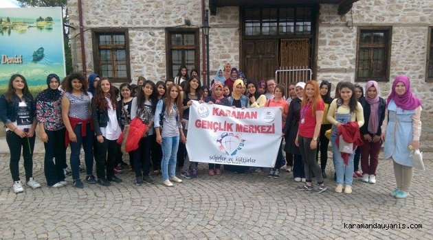 KARAMANLI GENÇLERDEN ŞEHİRLER VE KÜLTÜRLER PROJESİNE YOĞUN İLGİ