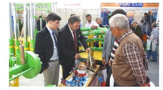 Karaman’lı Çiftçiler Tarım Fuarına Katıldı