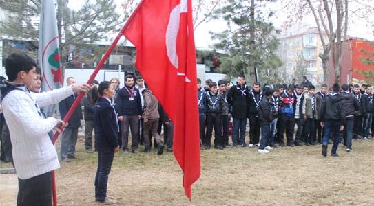 Karamanlı İzciler Sarıkamış’ta