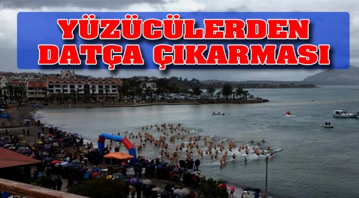 Karamanlı Yüzücülerden Datça Çıkarması
