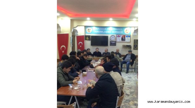 KARAMANLILAR İSTANBUL’DA BULUŞUYOR
