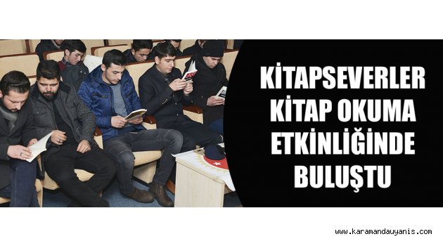 Karamanoğlu Mehmetbey Üniversitesinde..