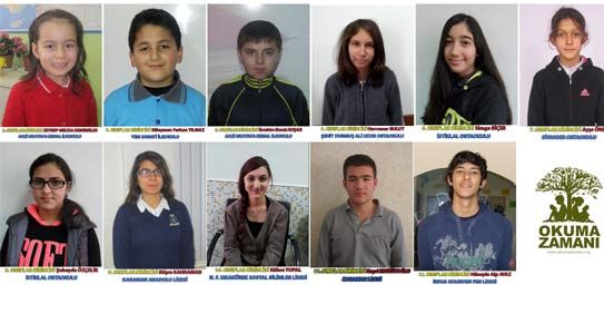Kasım Ayı Kitap Okuma Birincileri‏