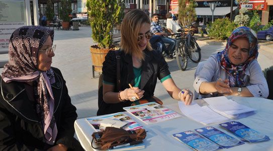 Kayıt Standları Yoğun İlgi Gördü