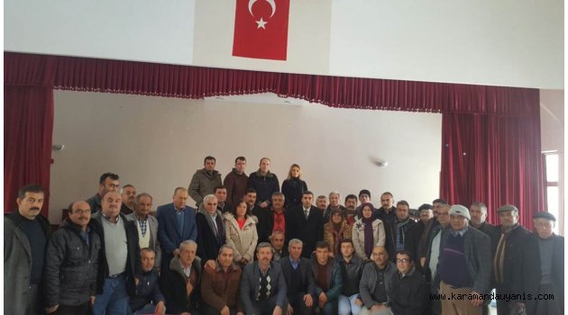 KAYMAKAM MUHTARLARLA TOPLANDI