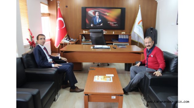 KAYMAKAM'DAN VEDA ZİYARETLERİ