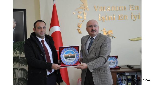 KAYMAKAMLAR'DAN VEDA ZİYARETLERİ..