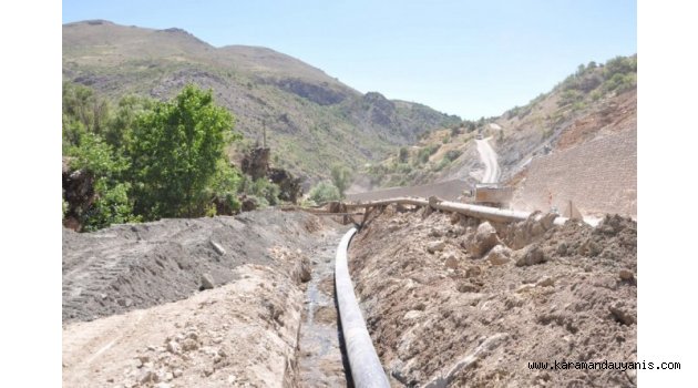 KAZANCI’DA İÇME SUYU ŞEBEKELERİ DEĞİŞİYOR