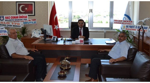 KAZIMKARABEKİR BELEDİYESİNDEN ZİYARET