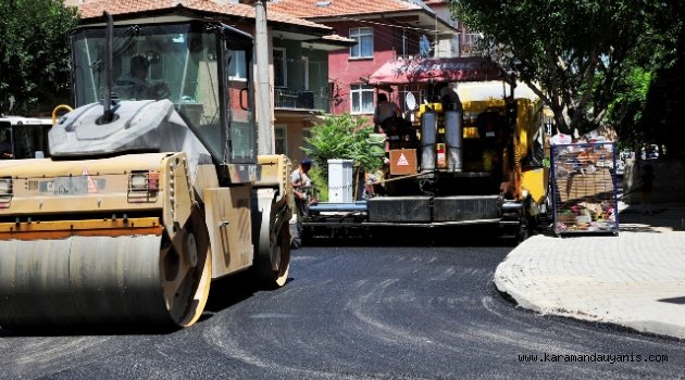 KAZIMKARABEKİR MAHALLESİ ASFALTLANIYOR