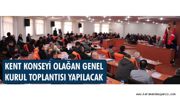 KENT KONSEYİ SEÇİM HAZIRLIĞI..