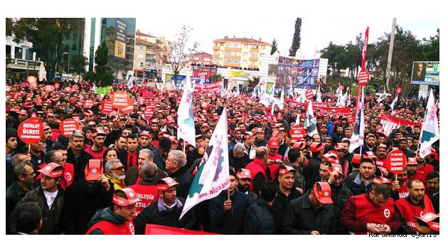 KESK’DEN METAL İŞÇİLERİNE DESTEK