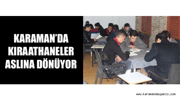 Kıraathane Kültürü..