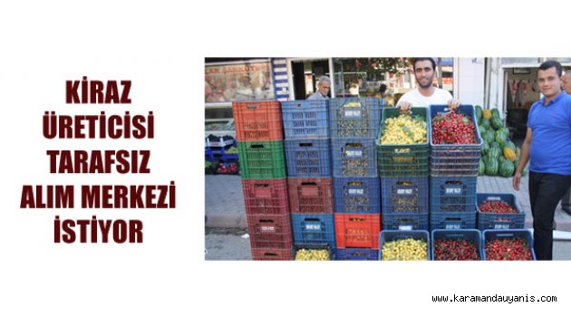 KİRAZ ÜRETİCİLERİ..