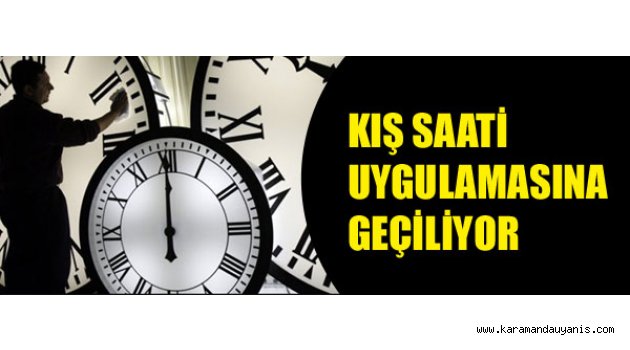KIŞ SAATİ UYGULAMASI