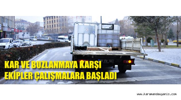 KIŞ TEDBİRLERİ