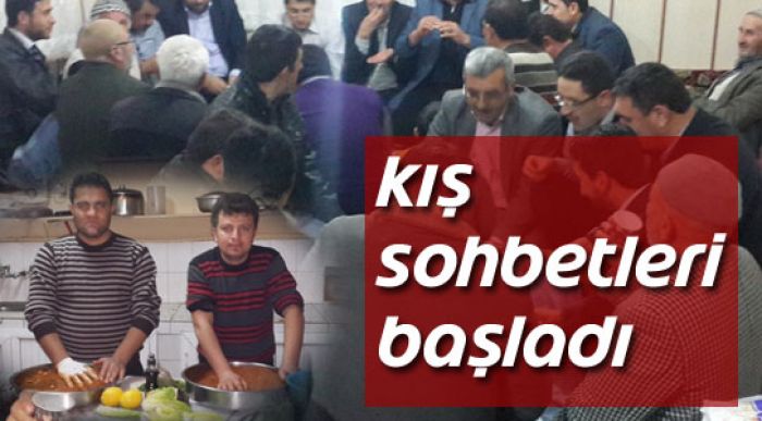 Kış Sohbetleri Başladı