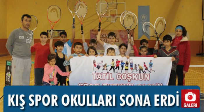Kış Spor Okulları Sona Erdi
