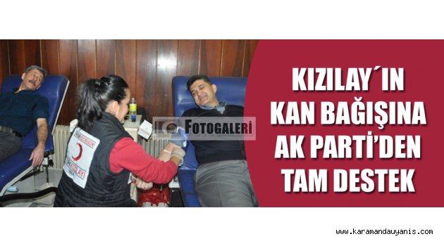 KIZILAY KAN BAĞIŞI..