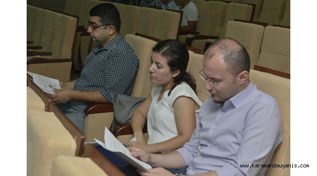 KMÜ’DE HİZMET İÇİ EĞİTİM DÜZENLENDİ