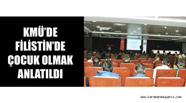 KMÜ’DE KONFERANS