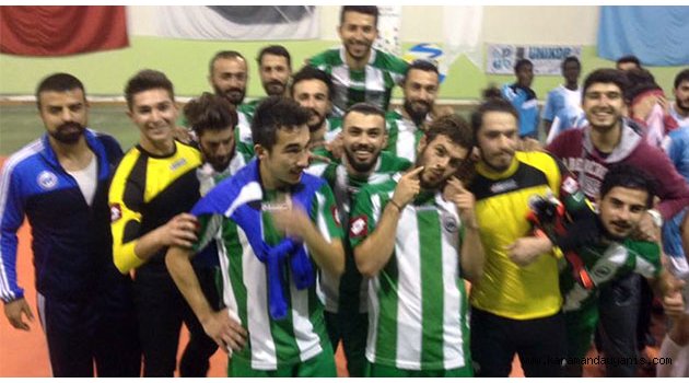 KMÜ FUTSAL TAKIMI ŞAMPİYON OLDU