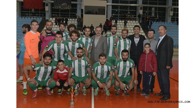 KMÜ FUTSAL TAKIMI ŞAMPİYON OLDU
