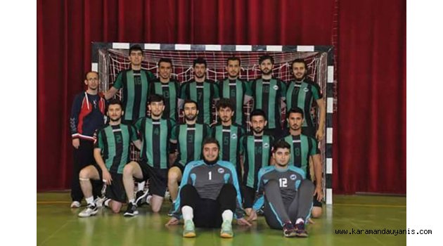 KMÜ HENTBOL TAKIMI ÜÇÜNCÜ OLDU