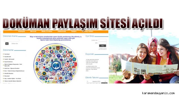 KMÜ ÖĞRENCİ İŞLERİ BİR İLKE İMZA ATTI